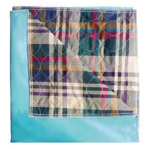 Cardinal Health Essentials Reusable Plaid Underpad 34" x 36" — Moderate Absorbency