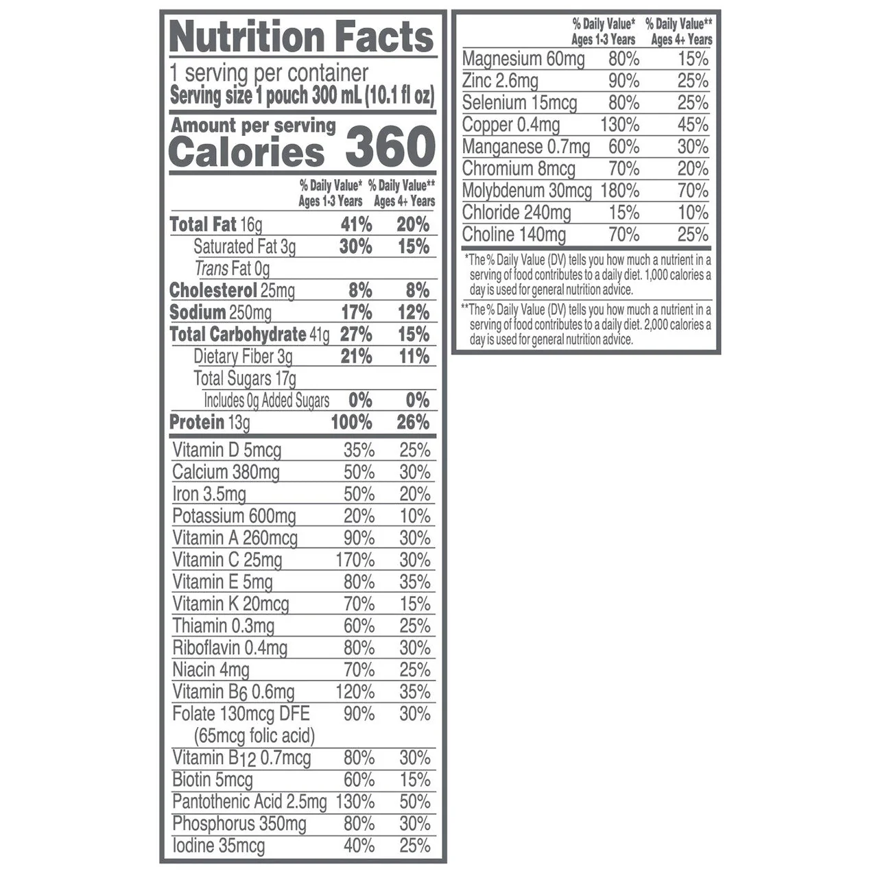 Compleat® Pediatric Oral Supplement Organic Blends Chicken-Garden Flavor 10.1 oz. Pouch - Image 2