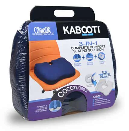Contour Kabooti Wide Orthopedic 3"H Seat Cushion - 21"W x 13.5"D - Image 2