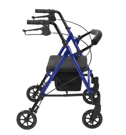 Drive Adjustable Seat Height Rollator - User Height 5'0" to 6'0" - Image 2