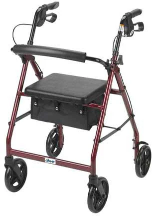 Drive Aluminum Rollator - User Height 5'2" to 6'0"