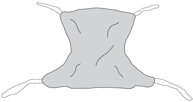 Drive Medical Full Body Patient Lift Sling, Mesh or Solid