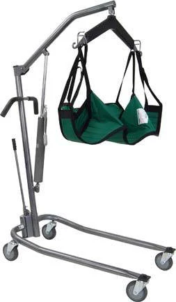 Drive Medical Padded Lift U-Sling with Head Support, Solid Polyester - Image 2