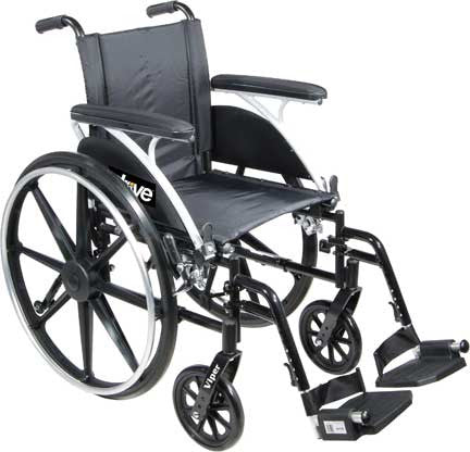 Drive Viper Pediatric / Petite Wheelchair - 12" or 14" Seat