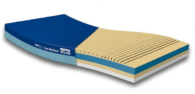 Geo-Mattress Atlas Pressure Redistribution Foam Mattress — 35"W to 54"W