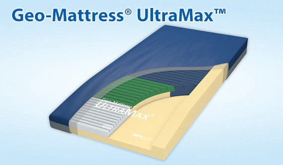 Geo-Mattress UltraMax Pressure Redistribution Foam Mattress — 36"W to 42"W x 75"L to 84"L