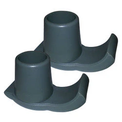 Glide Ski for 1 1/8" Tube Walkers, Gray (1 Pair) - Image 3