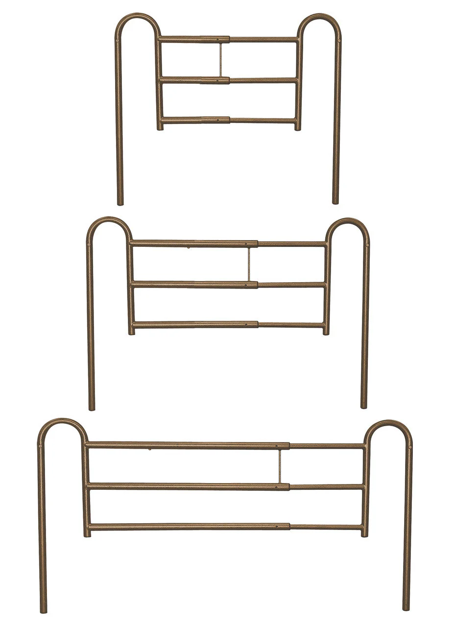 Home Bed Style Adjustable Length Bed Rails (Pair) - Image 2