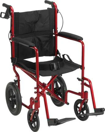 Lightweight Expedition Transport Wheelchair with Hand Brakes