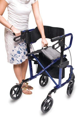 Lumex HybridLX Rollator Transport Chair - User Height 5'0" to 6'0" - Image 5