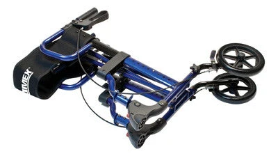 Lumex HybridLX Rollator Transport Chair - User Height 5'0" to 6'0" - Image 6
