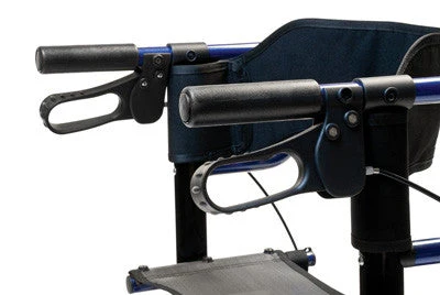 Lumex HybridLX Rollator Transport Chair - User Height 5'0" to 6'0" - Image 7
