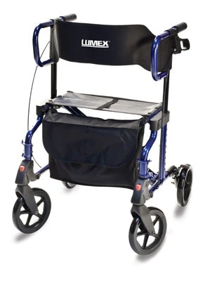Lumex HybridLX Rollator Transport Chair - User Height 5'0" to 6'0" - Image 9