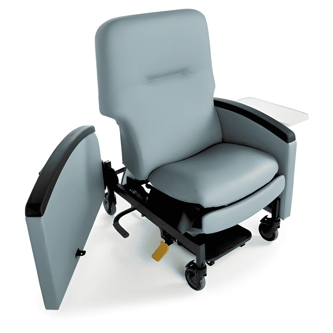 Lumex Pivot-Arm Clinical Care Recliner with Swing Away Arms - Image 30