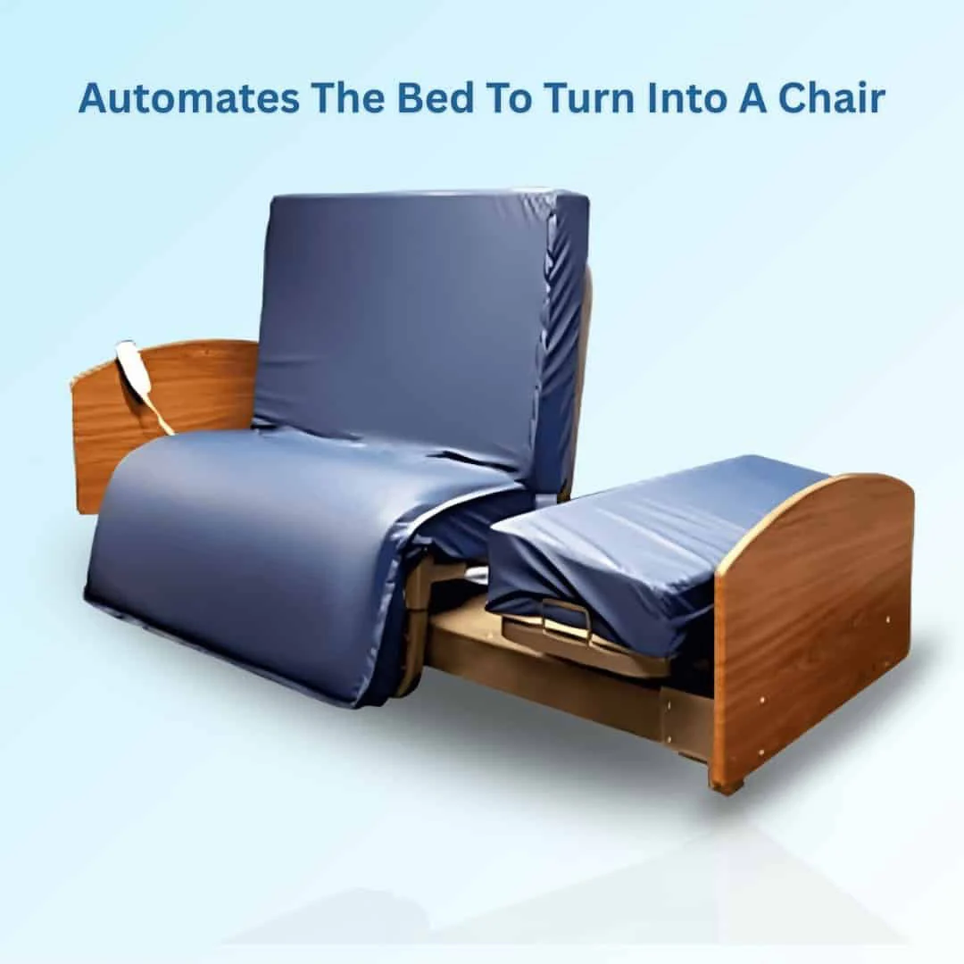 Med-Mizer ActiveCare Standard Adjustable Height Hospital Bed for Home - Image 3