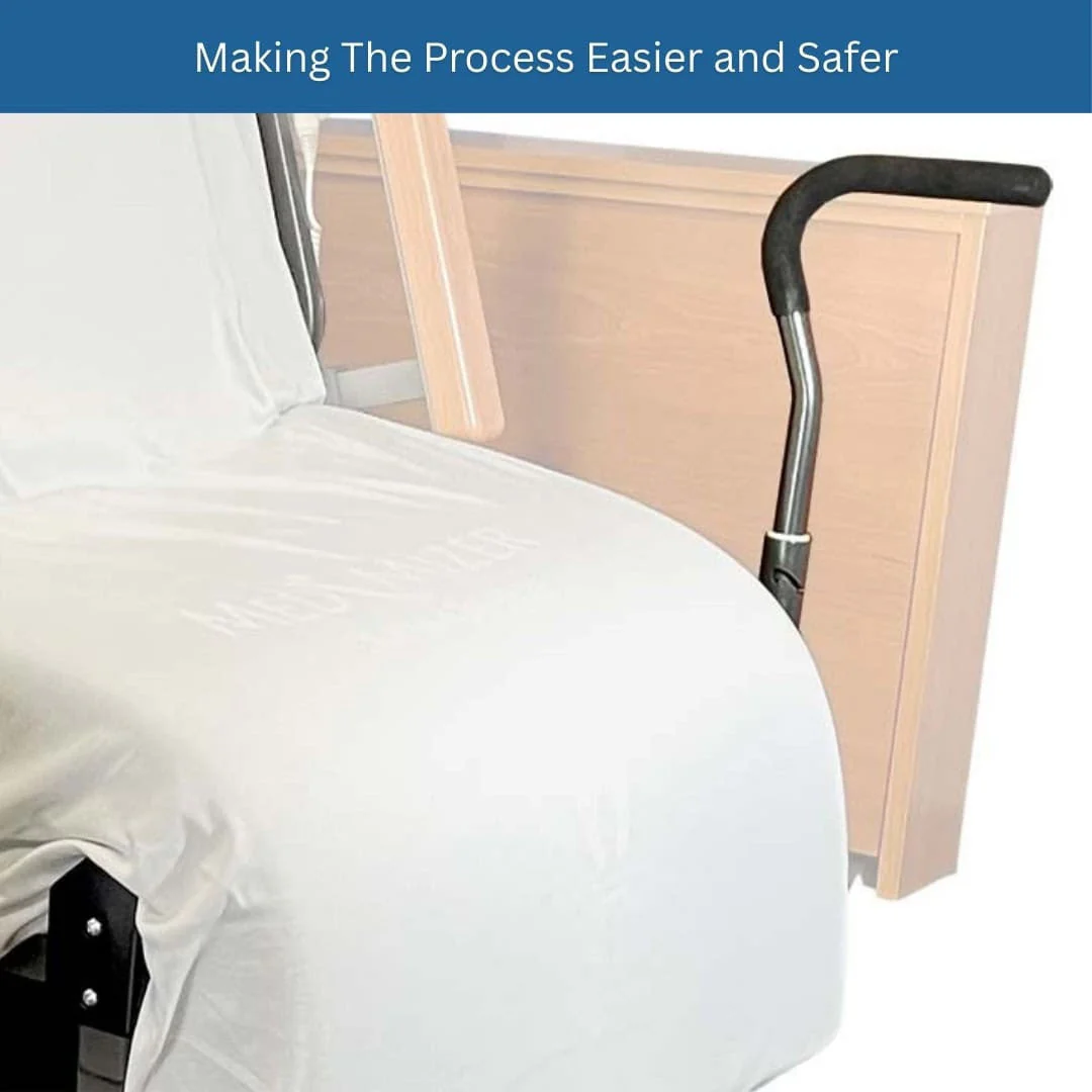 Med-Mizer ActiveCare Standard Adjustable Height Hospital Bed for Home - Image 7