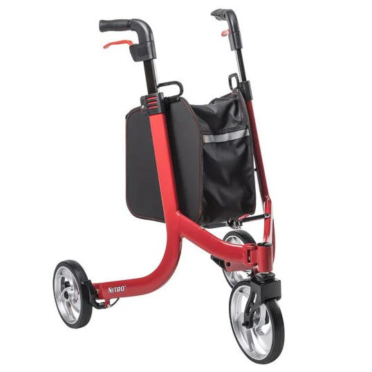 Nitro 3-Wheel Rollator -  User Height 5'1" to 6'0'