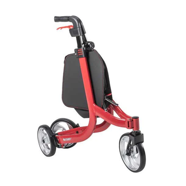 Nitro 3-Wheel Rollator -  User Height 5'1" to 6'0' - Image 2