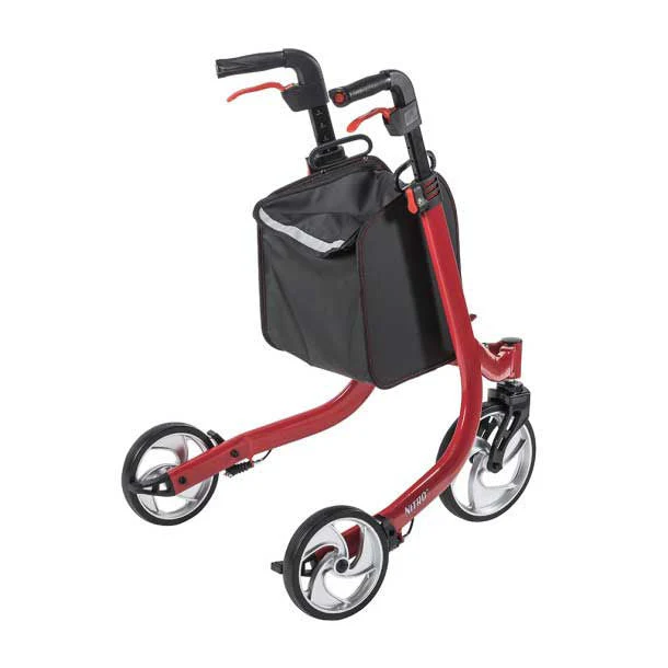Nitro 3-Wheel Rollator -  User Height 5'1" to 6'0' - Image 3