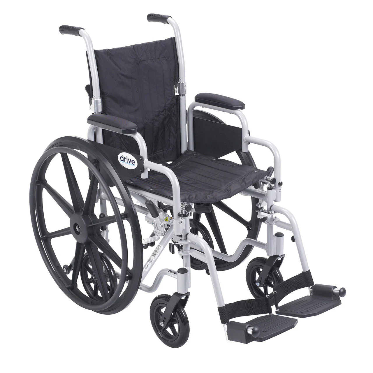 Poly-Fly Lightweight Wheelchair & Transport Chair Combo - Image 2
