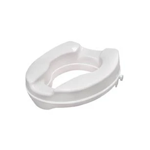 Raised Standard Toilet Seat Without Lid - 4" or 6" Height, 400 lbs Capacity - Image 2
