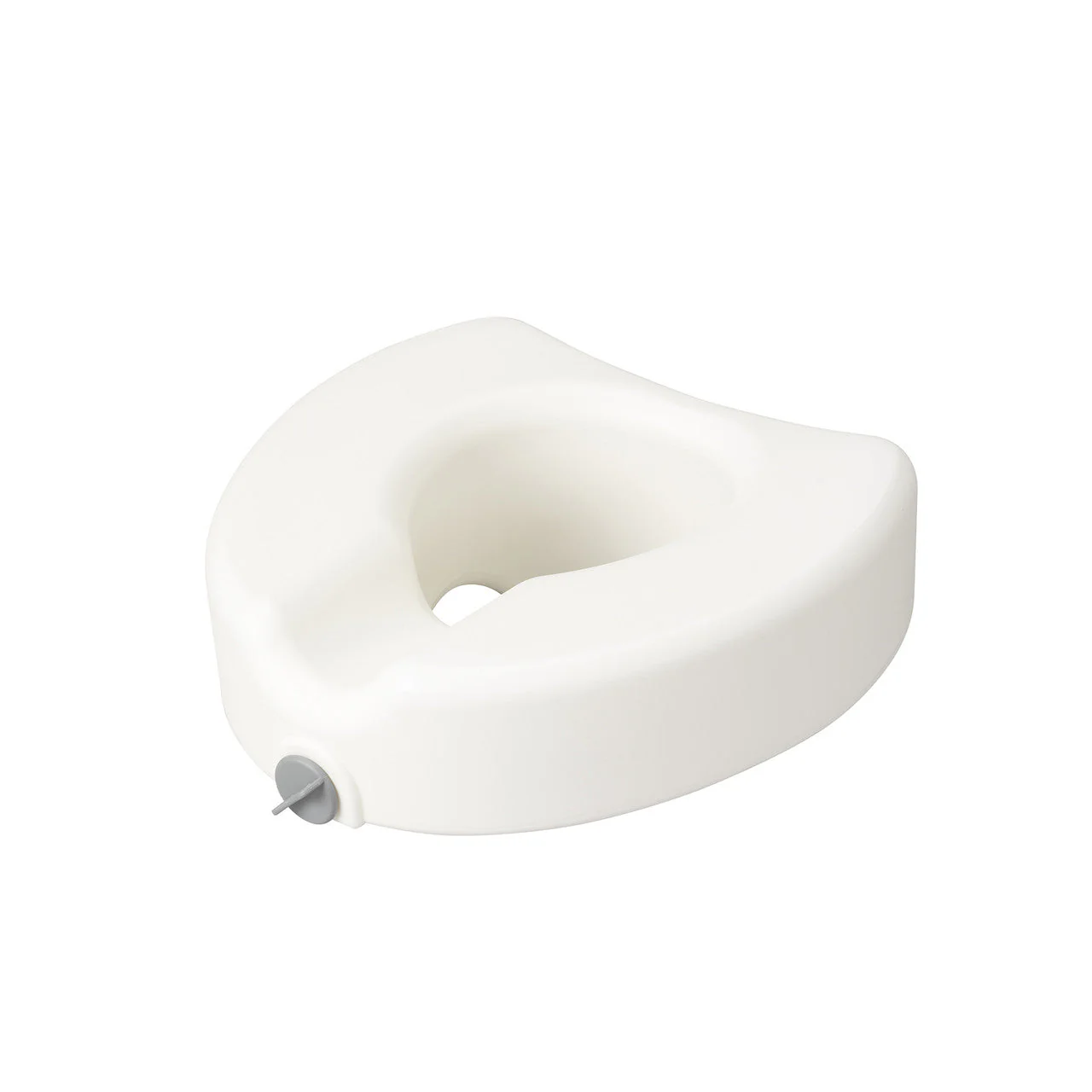 Raised Toilet Seat for Standard or Elongated Commodes - 4.5 Inch, 300 Lbs. Capacity - Image 2