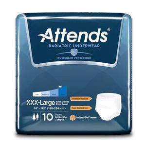 Sample of Attends Bariatric Pull-On Protective Underwear 3X-Large — Heavy Absorbency - Image 2
