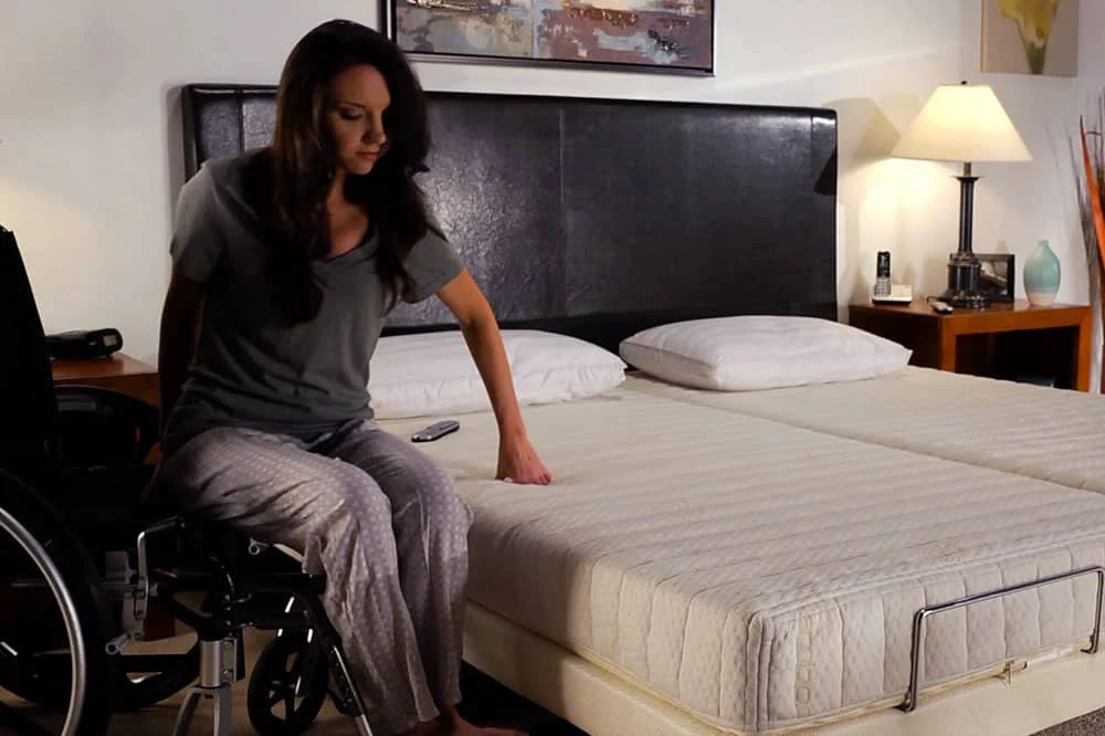 Transfer Master Supernal Hi-Low Height Adjustable Medical Bed For Home with Weight Capacity - Image 3