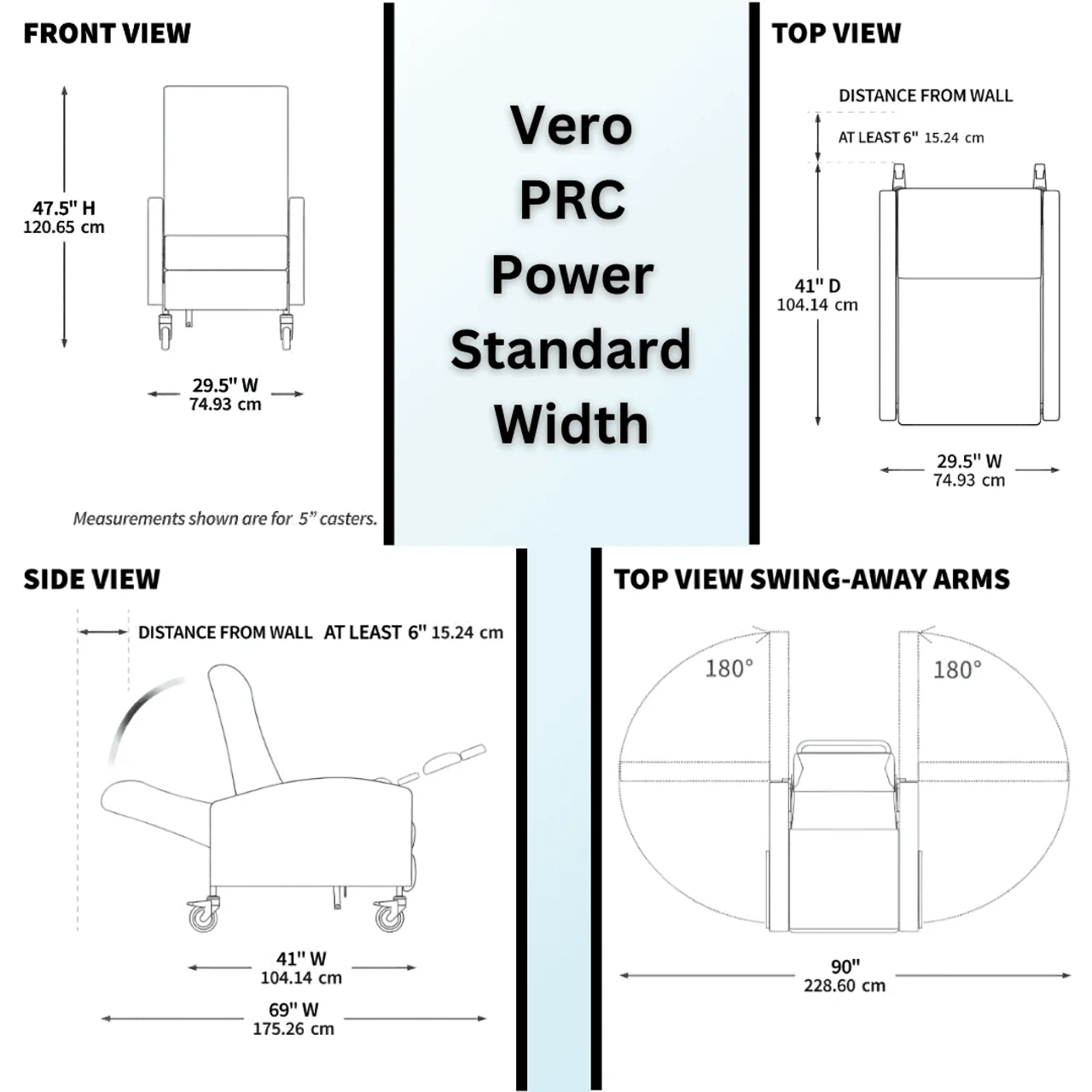 Vero Chair PRC Power Recliner - Image 3
